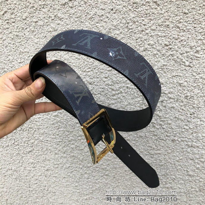 路易威登LV 星空雙面腰帶 官網限定款 M0132U 2019春夏季預展系列 小牛皮男士皮帶  xfp1364